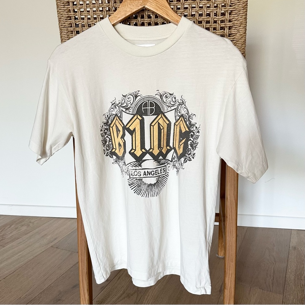 Anine Bing Bing Ink Tee, Size XS